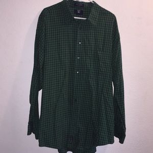 Hunt Club XXL TALL Button Up Long Sleeve Plaid